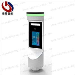 室外圓柱款動態(tài)人臉識別一體機GCZN-K018ST(反光.強光.背光快速識別)